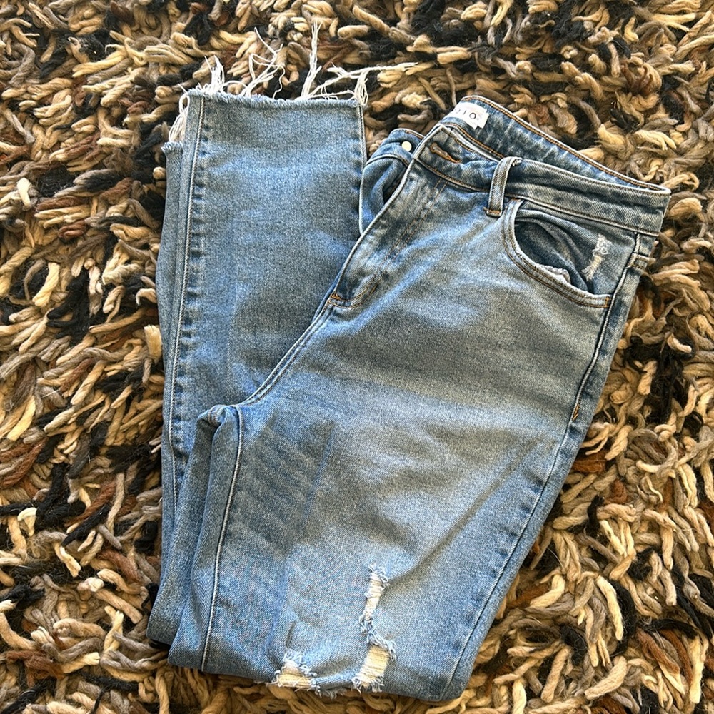 Cello size 13 distressed jeans